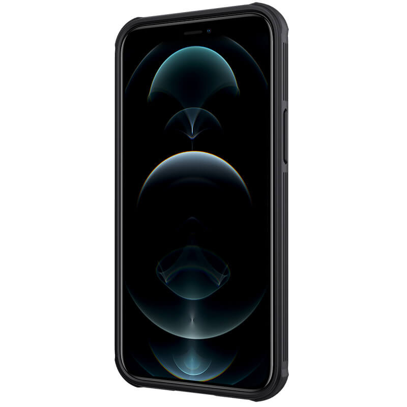 Карбонова накладка Nillkin CamShield Pro для Apple iPhone 13 / 14 (6.1") Black