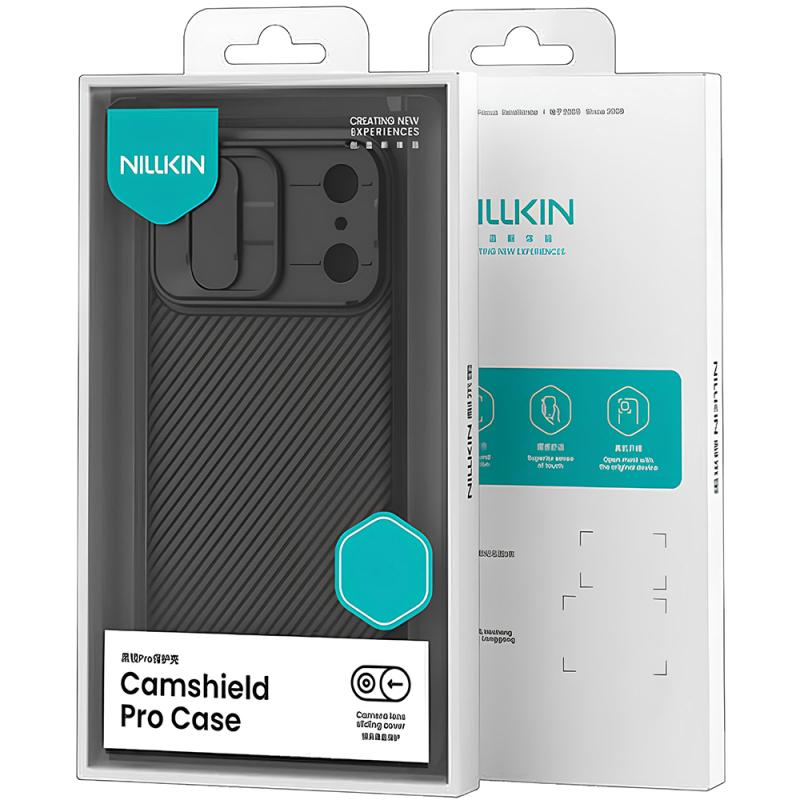 Карбонова накладка Nillkin CamShield Pro для Apple iPhone 17 Pro / 18 Pro (6.3")