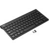Клавіатура бездротова Hoco GM70 Dragon mini 2.4G (Ukrainian Version) Black
