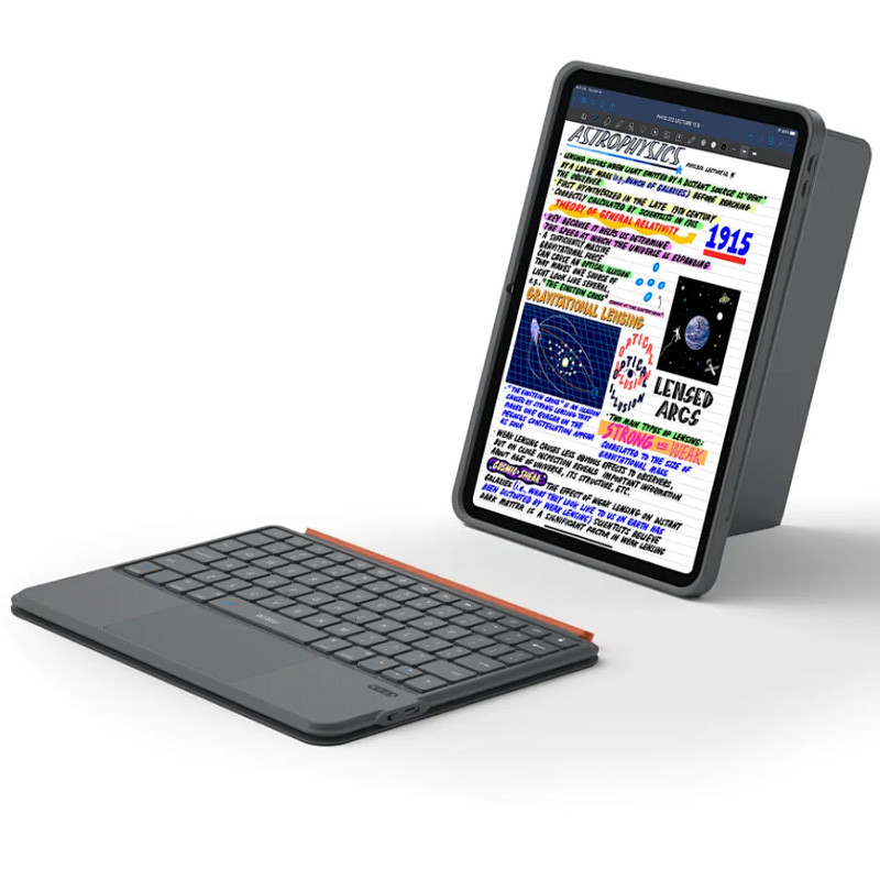Клавіатура-чохол WIWU MK-005 3 in 1 for iPad Pro 11" (2024) Bluetooth Grey
