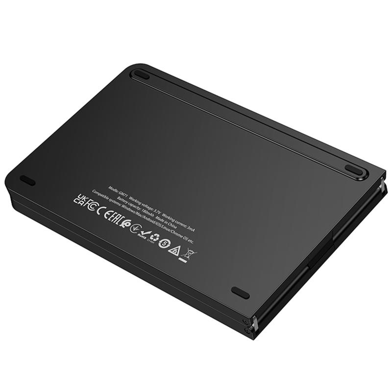 Клавіатура бездротова складна Hoco GM71 Proficient mini 2.4G Black