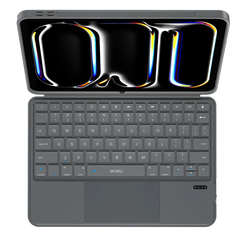 Клавіатура-чохол WIWU MK-005 3 in 1 for iPad Pro 11" (2024) Bluetooth Grey