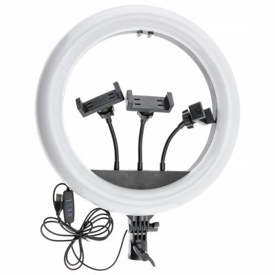 Кільцева світлодіодна LED лампа XD360 14" Black