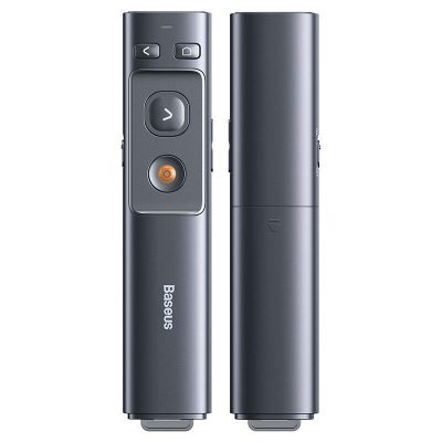 Лазерна указка Baseus Orange Dot Wireless Presenter (Red Laser) (ACFYB-0) Grey