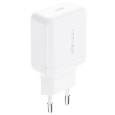 Мережевий зарядний пристрій Acefast A130 PD 20W (1×USB-C) White