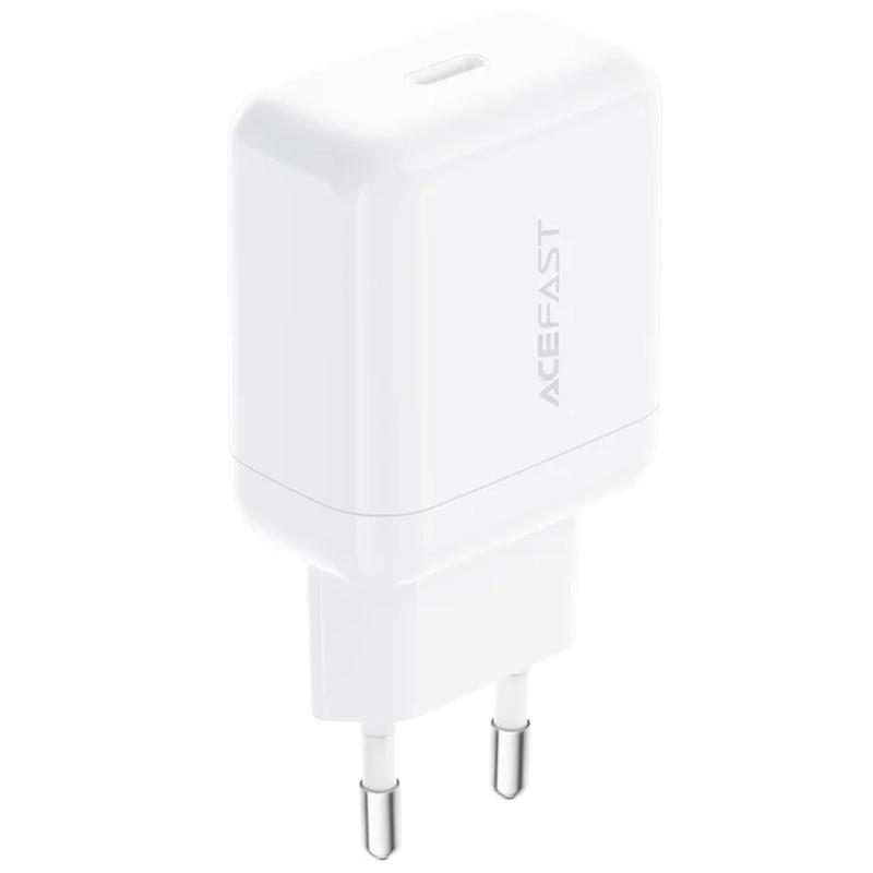 Мережевий зарядний пристрій Acefast A130 PD 20W (1×USB-C) White