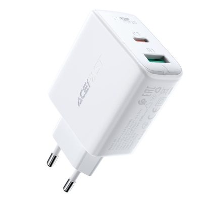 МЗП Acefast A5 PD32W+QC3.0 (1USB-A/1C) White