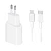 МЗП Amaya AC35CC PD35W (1USB-C) + кабель Type-C to Type-C White