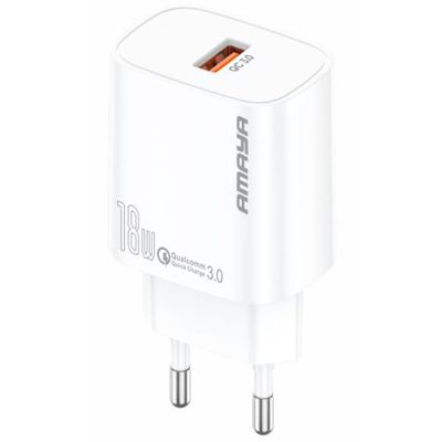 МЗП Amaya E60S QC3.0 18W (1USB-A) White