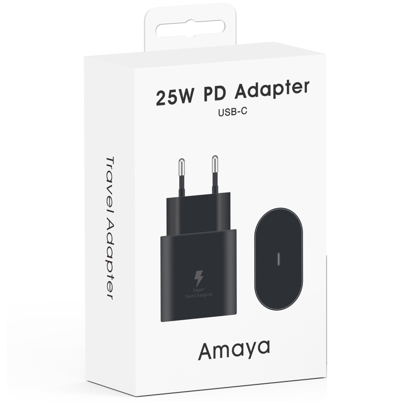 Мережевий зарядний пристрій Amaya SC25 PD 25W (1×USB-C)
