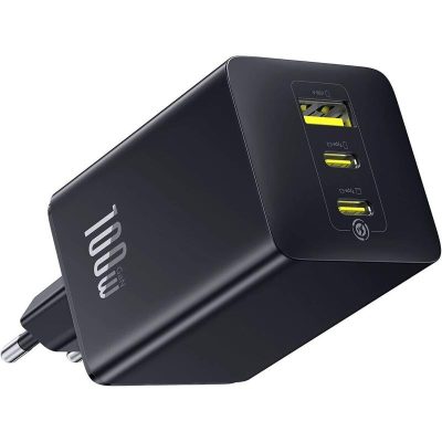 МЗП Baseus EnerFill FE11 Fast Charger PD100W+QC3.0 (1USB-A/2C) (P101821)