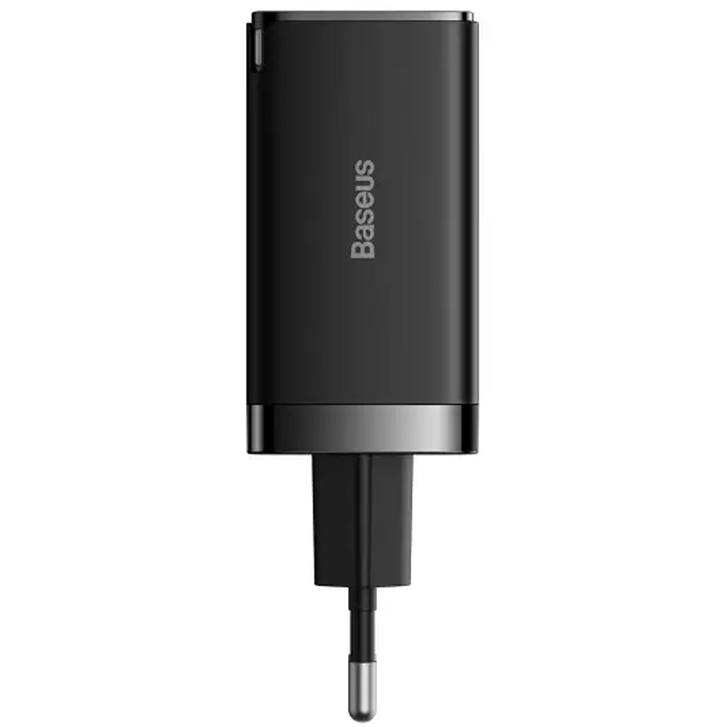 Мережевий зарядний пристрій Baseus GaN5 Pro PD 65W + QC 3.0 (1×USB-A / 2×USB-C) + кабель USB-C → USB-C (CCGP12020)