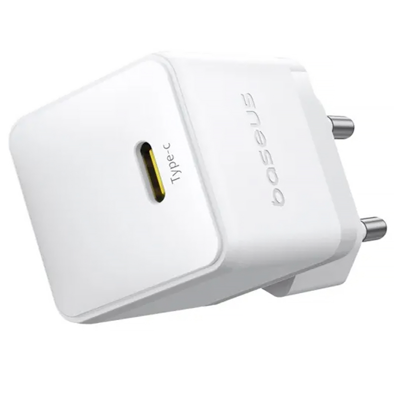 Мережевий зарядний пристрій Baseus Palm Fast Charger 20W (1×USB-C) + кабель USB-C → USB-C (P10111602)