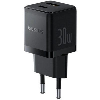 МЗП Baseus Palm Fast Charger 30W (1USB-A/1C) (P1011160A)