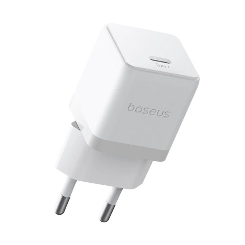 Мережевий зарядний пристрій Baseus Palm Fast Charger 30W (1×USB-C) + кабель USB-C → USB-C (P10111605113-01)