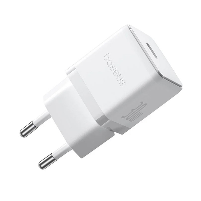Мережевий зарядний пристрій Baseus Palm Fast Charger 30W (1×USB-C) + кабель USB-C → USB-C (P10111605113-01)