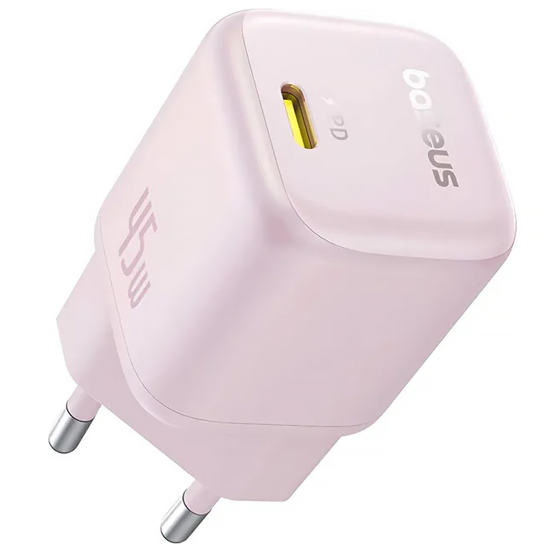 Мережевий зарядний пристрій Baseus PicoGo GaN Fast Charger 45W (1×USB-C) (P10176800)