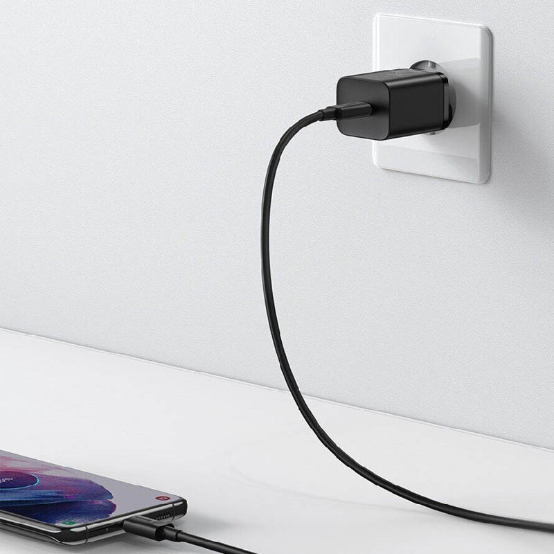 Мережевий зарядний пристрій Baseus Super Si Quick Charger PD 25W (1×USB-C) (CCSP)