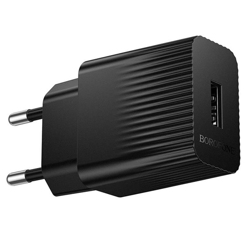 Мережевий зарядний пристрій Borofone BAS71A Source 2.1 А (1×USB-A)
