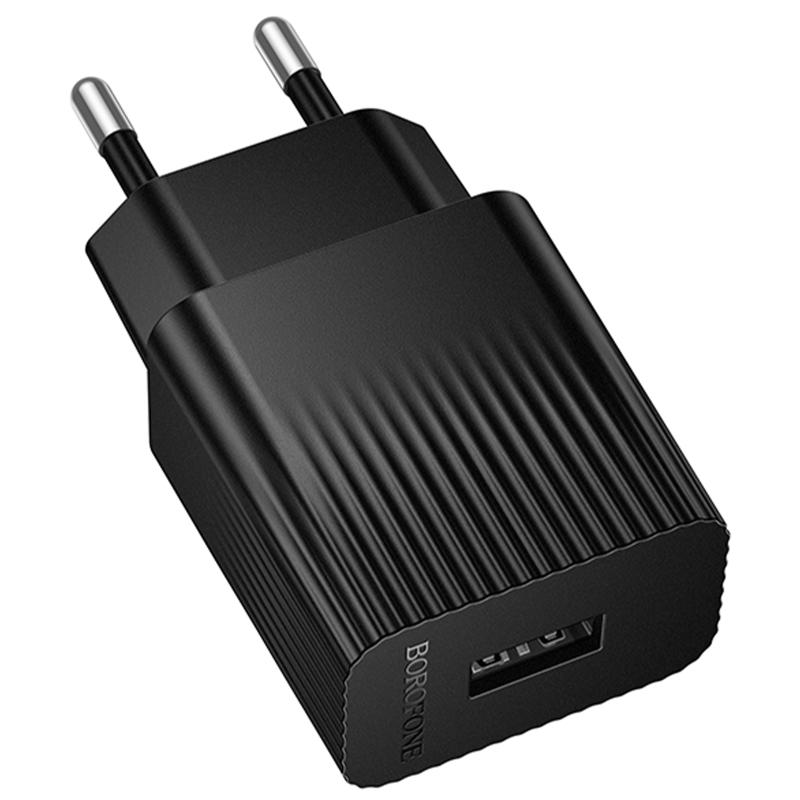 Мережевий зарядний пристрій Borofone BAS71A Source 2.1 А (1×USB-A)