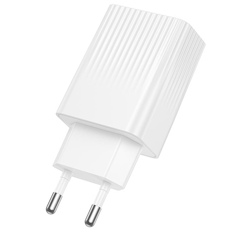 Мережевий зарядний пристрій Borofone BAS73A Source PD 20W (1×USB-C)