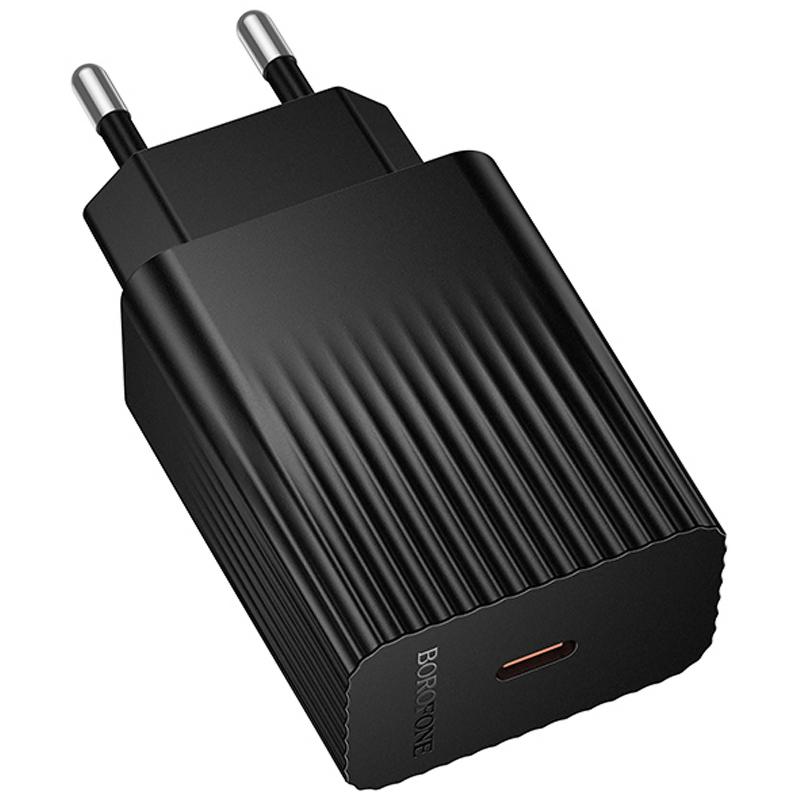 Мережевий зарядний пристрій Borofone BAS75A Source PD 30W (1×USB-C)