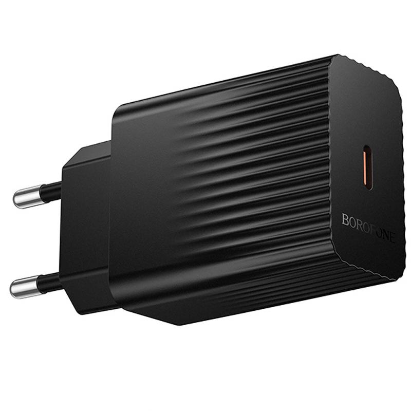 Мережевий зарядний пристрій Borofone BAS75A Source PD 30W (1×USB-C)