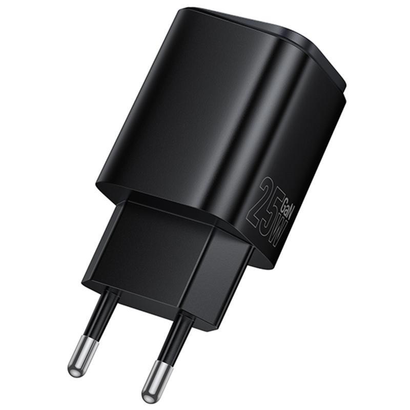 Мережевий зарядний пристрій Borofone BAS84A Star PD 25W (1×USB-C) Black