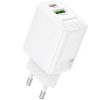 МЗП Borofone BN29 Fuente PD30W+QC3.0 (1USB-A/1C) White