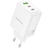 МЗП Borofone BN32 Cargador PD65W (1USB-A/2C) White