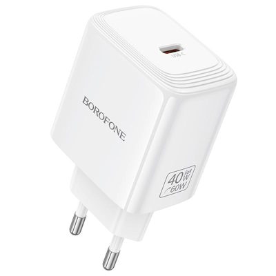 МЗП Borofone BN33 Fuente PD40W (1USB-C) White