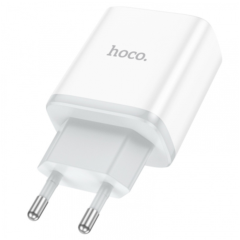 Мережевий зарядний пристрій Hoco C104A PD 20W (1×USB-C) White
