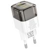 МЗП Hoco C131A Platium PD30W+QC3.0 (1USB-A/1C) Transparent black