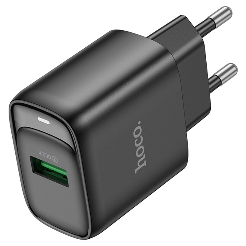 Мережевий зарядний пристрій Hoco C140A Smart QC 3.0 18W (1×USB-A)
