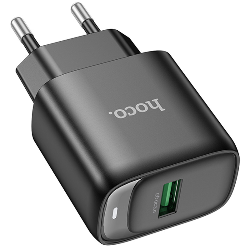 Мережевий зарядний пристрій Hoco C140A Smart QC 3.0 18W (1×USB-A)