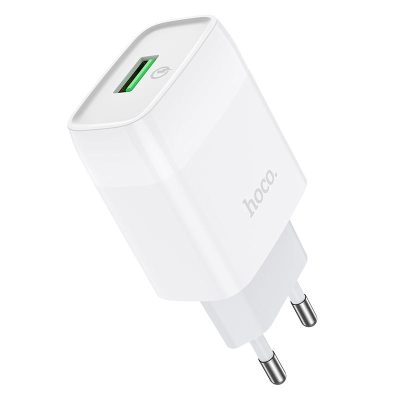 Мережевий зарядний пристрій Hoco C72Q Glorious QC 3.0 18W (1×USB-A)