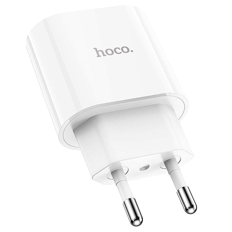 Мережевий зарядний пристрій Hoco C94A Metro PD 20W (1×USB-C) White