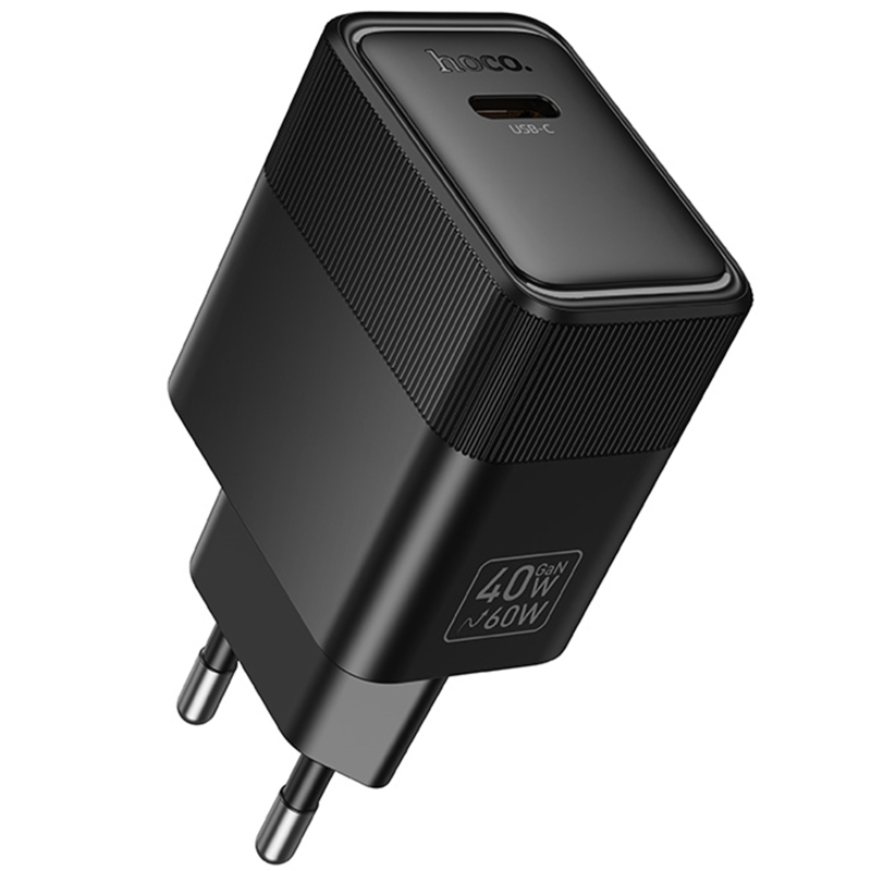 Мережевий зарядний пристрій Hoco CS113A Lounge PD 40W (1×USB-C)