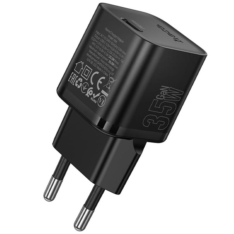 Мережевий зарядний пристрій Hoco N66 Ingenious PD 35W (1×USB-C)
