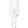 МЗП WIWU G034 Essen PD45W GaN (2USB-C) White
