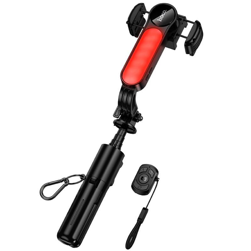 Монопод для селфі Hoco K90 Support axis smart + light Black