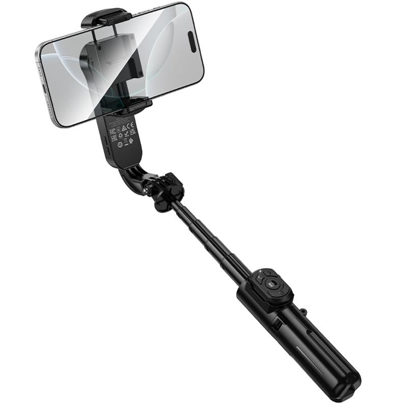 Монопод для селфі Hoco K90 Support axis smart + light Black