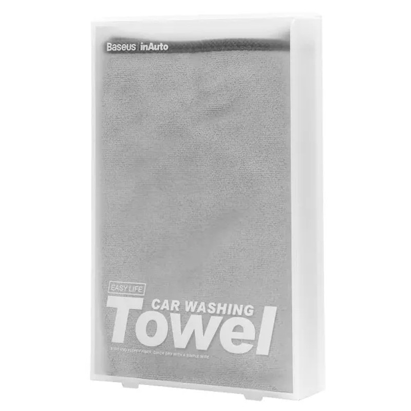 Мікрофібра Baseus Easy life car washing towel (400*800mm) (CRXCMJ-A0G) Grey