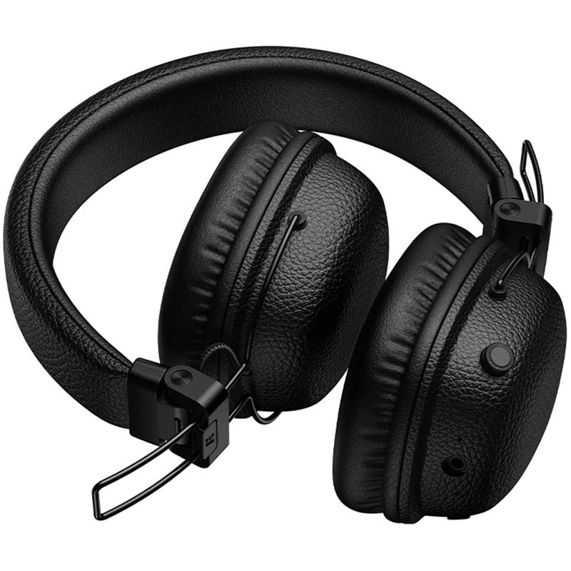 Накладні бездротові навушники Hoco W64 Earl II Black