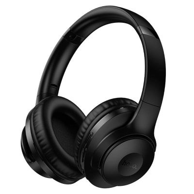 Накладні бездротові навушники Hoco W71 Cool sound Black