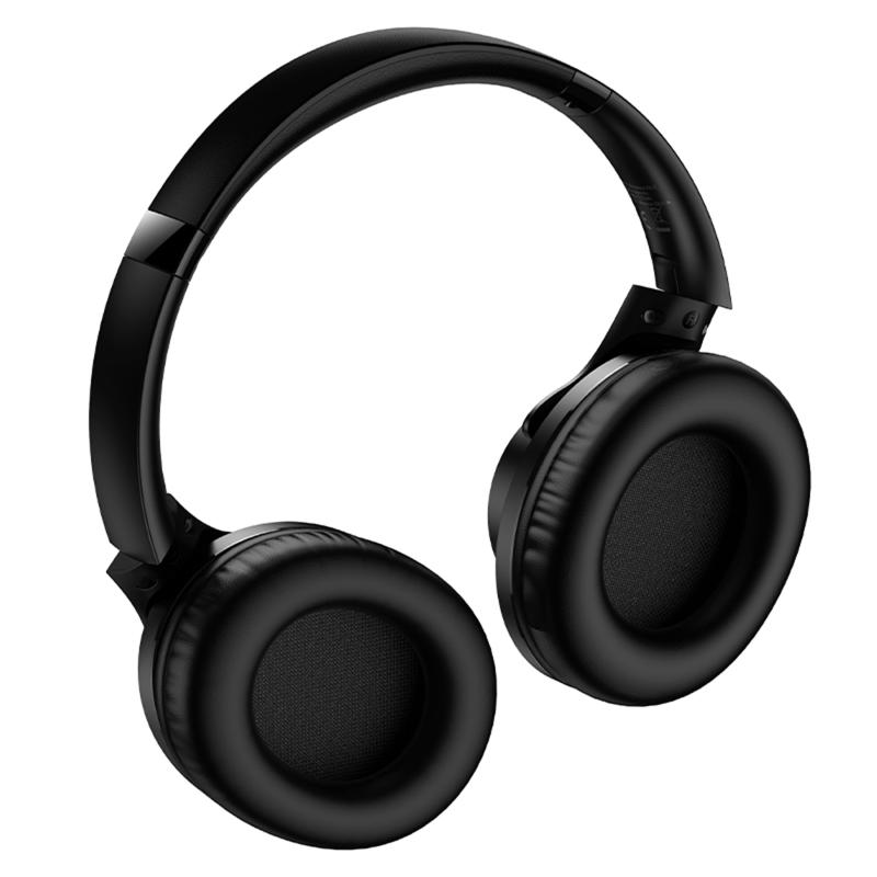 Накладні бездротові навушники Hoco W71 Cool sound Black