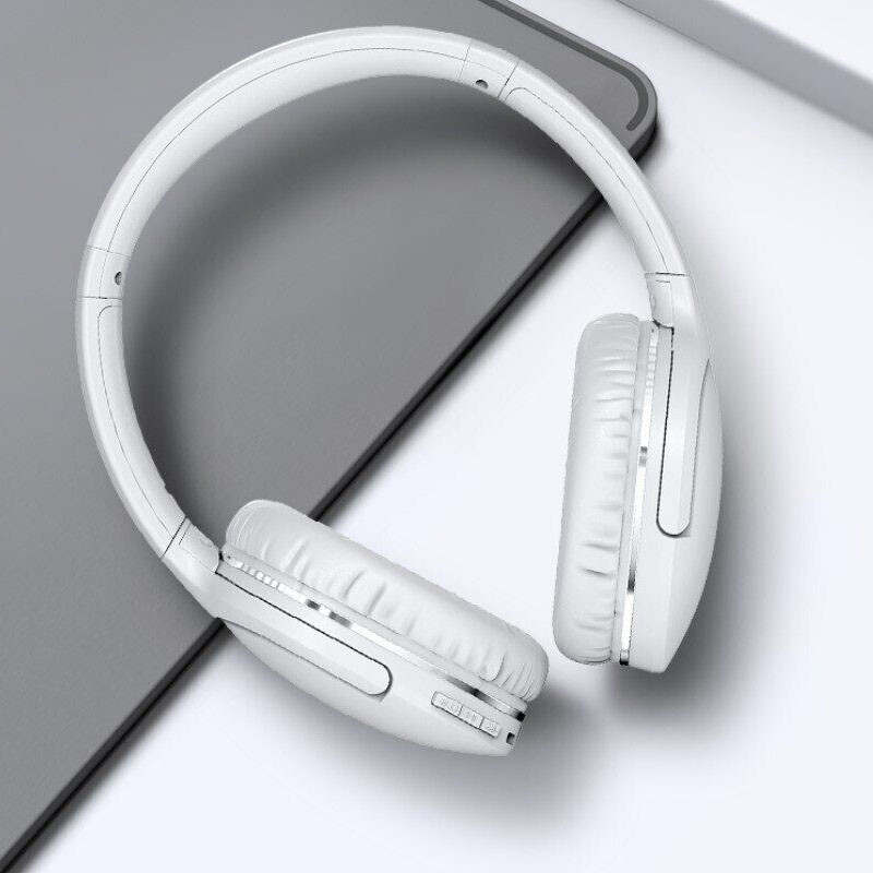 Накладні бездротові навушники Baseus Encok Wireless headphone D02 Pro (NGTD01030) White