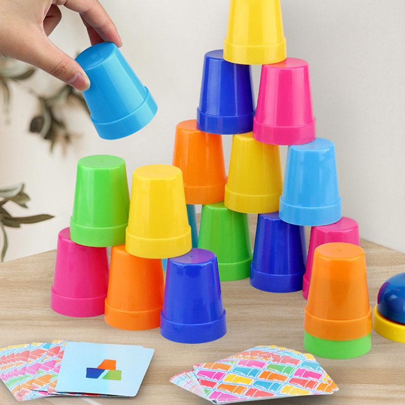 Настільна інтерактивна гра Ummi 22051 Quick Cups Blue / Orange
