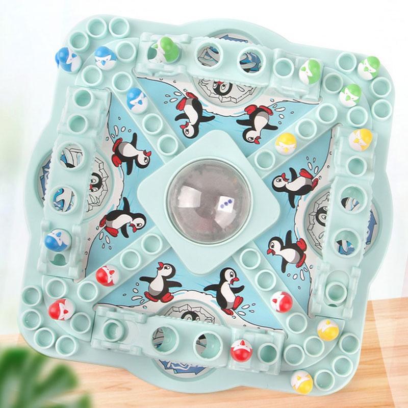 Настільна інтерактивна гра Ummi 707-36 Pop N Drop Penguins Game Blue