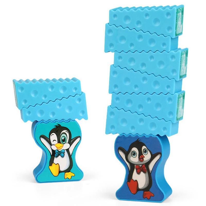 Настільна інтерактивна гра Ummi 707-B18 Penguin Ice-stacking Game Blue